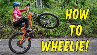 LEARN HOW TO WHEELIE ANY BIKE NOW [upl. by Karr851]