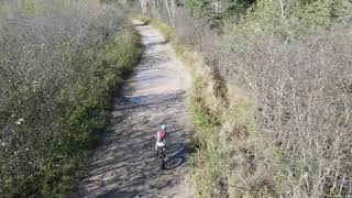 Fat bike ride in Northern Ontario Devinci Minus 22 [upl. by Adirahs]