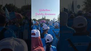 Walkathon 2024 Ahalia Hospital Diabetes Awareness walkathon diabetesawareness SofieHeartCute [upl. by Aytida]