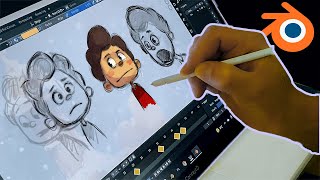 Blenders Animation Tools  Amazing for 2D Artists [upl. by Atekihc]