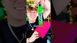 Trying Mountain Dew TOOTHPASTE [upl. by Olpe]