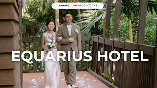 Wedding at Equarius Hotel updated 2025 ROM Singapore Wedding Videography Full Day Edit [upl. by Aehsat]