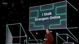 Rhys James Lecture I Stalk Strangers Online [upl. by Zzahc]