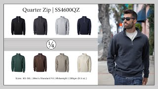 Independent Midweight Quarter Zip  SS4600QZ [upl. by Waverly]