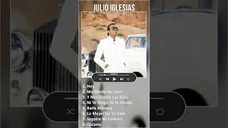 Julio Iglesias MIX Grandes Exitos shorts  1960s Music  Top Vocal Adult Contemporary French [upl. by Ellivnarg439]