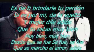 Dile a Ella  Magnate y Valentino ft Don Omar Lyrics [upl. by Morvin55]