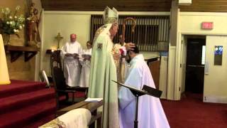 Carl Saxton Ordination to Sacred Order of Deacon [upl. by Annaj856]