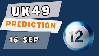 Win UK49 Today 16SEPT [upl. by Erikson]