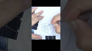 How to Make Spirograph design art spirograph youtubeshorts shorts2024 [upl. by Abihsot]