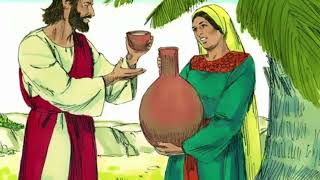 Animated Bible Stories Jesus Talks With Samaritan WomanJohn 4 142 [upl. by Kung]