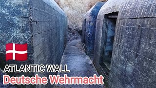 ATLANTIC WALL  WW 2 Ammunition Bunker DEUTSCHE WEHRMACHT 1944  Denmark 2023 [upl. by Eyahc153]