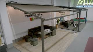 Pergola P550 Varisol  Aylux  Pergolamarkise  Produktvorstellung [upl. by Ahsirhcal794]