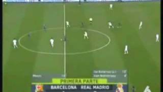 BarcelonaReal Madrid Liga 20062007wmv [upl. by Drandell504]