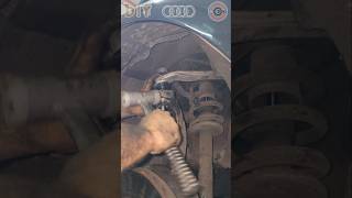 DIY vorderer Querlenker in den Achsschenkel rein Audi A6 C6 DIY mechanic automobile mechaniker [upl. by Hildie]