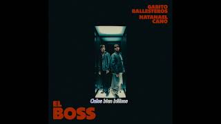 Karaoke El Boss  Natanael Cano x Gabito Ballesteros [upl. by Ahsinod]