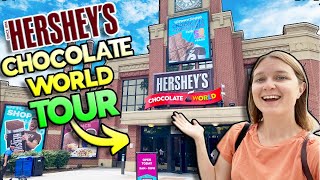 Ultimate Hersheys Chocolate World Tour Food Shopping and SWEET Experiences [upl. by Oneal]