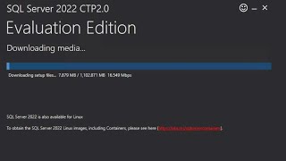 Instalando SQL Server 2022 CTP 20 [upl. by Nahgem]