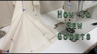 How to Sew Godets into a Dress [upl. by Decima593]