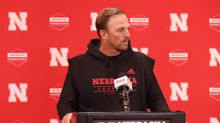 Nebraskas Marcus Satterfield full press conference from Sept 13th 2023 [upl. by Aciria]