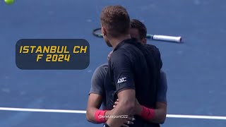 Istanbul Challenger 2024 F Damir Dzumhur 1 vs Hamad Medjedovic 5 Highlights [upl. by Addison205]