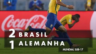 BRASIL 2x1 ALEMANHA MUNDIAL SUB17  GOLS E MELHORES MOMENTOS [upl. by Leihcar61]