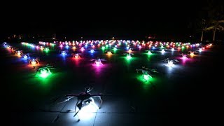 1000 drones fly in formation Watch the breathtaking show in China [upl. by Hughett]