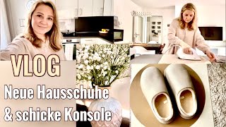 Das Wohnzimmer wird verschönert  Neue Hausschuhe amp Konsole  mummy2day [upl. by Susette623]