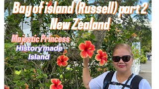 Bay of island Russell Piahai New Zealand part 2 newzealandaustralia tiktok cruiseshiptravel [upl. by Aivekahs]