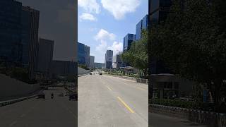 Knowledge City Hyderabad😍 Beautiful view with blue sky💙hyderabad knowledgecity shorts ytshorts [upl. by Enovahs643]