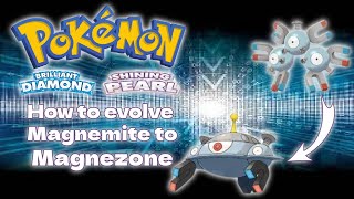 How to evolve magneton into Magnezone  Pokémon Brilliant Diamond and Shining Pearl [upl. by Loginov240]