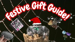 Jumping Spider Lover Christmas Gift Guide  SpooderPods [upl. by Cinom631]