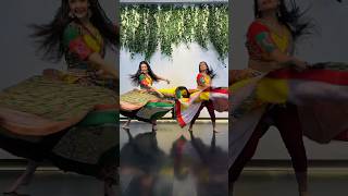 NAGADA SANG DHOL  Garba choreography  Shruti Kapoor ft Ananya bera shorts navratri [upl. by Haidedej]