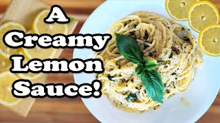 Easy Spaghetti al Limone  A Creamy Lemon Pasta Summer Recipe [upl. by Anohr]