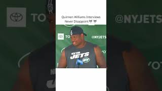 Quinnen Williams Interviews Never Fail 💀 nfl football shorts [upl. by Ennairoc]