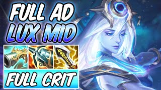 FULL AD CRIT COSMIC LUX MID  New Build amp Runes S11  League of Legends [upl. by Rondon348]