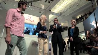 Michael Phelps at KaDeWe Berlin  Omega exhibition 2013 [upl. by Crystal]