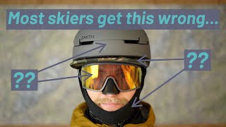 How to NAIL your headwear for skiing  DAVE SEARLE [upl. by Ayojal]