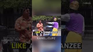 Kanel gets pressed by racist goku pt2 football nfl kaneljoseph KanelJoseph [upl. by Anenahs]