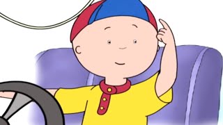 Caillou 415  Shoo Shoo Bird Fly Away  Caillous Road Trip  Caillou and the Dragon [upl. by Sinnod]