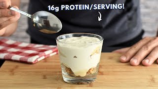 Healthy Banana Pudding HIGH PROTEIN amp Perfect for Summer [upl. by Deach922]