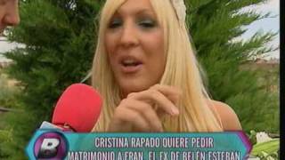 Christina Rapado se casa con el ex de la esteban [upl. by Hercule]