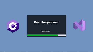 Splash Screen With Progress Bar Using C Net In Visual Studio Tutorial [upl. by Ellezaj106]