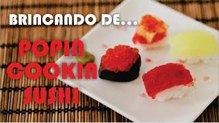 BRINCANDO DE POPIN COOKIN  Comidinha do Japão [upl. by Derwood880]