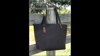 Sedona Tote Tutorial by Tack Templates [upl. by Scurlock895]