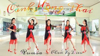 Rumba Cánh Hồng Phai Line Dance l Chor Vy Dieu  Vys Linedance [upl. by Dnomrej]