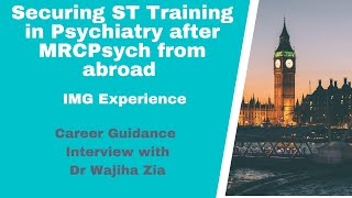 How to secure ST training in Psychiatry after passing MRCPsych from outside UK [upl. by Annayehc122]