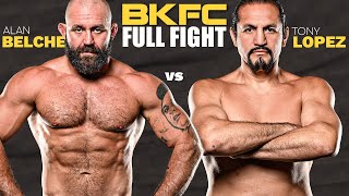 You Wont Believe His Transformation Alan Belcher vs Tony Lopez  BKFC 20 [upl. by Geier]