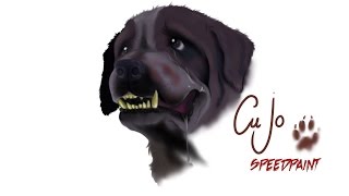 Cujo Speedpaint [upl. by Emrich881]