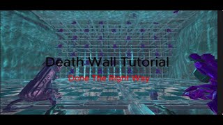 ARK How To Build Meta PVP DeathWalls [upl. by Anaihsat]