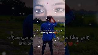 Chander Moto Mukhti Jokhon Vasto Noyon song shorts sad sadstatus emotional video viralshorts [upl. by Nyleimaj]